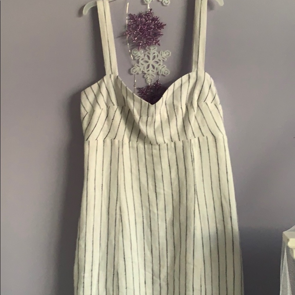 forever 21 contemporary: black and white dress